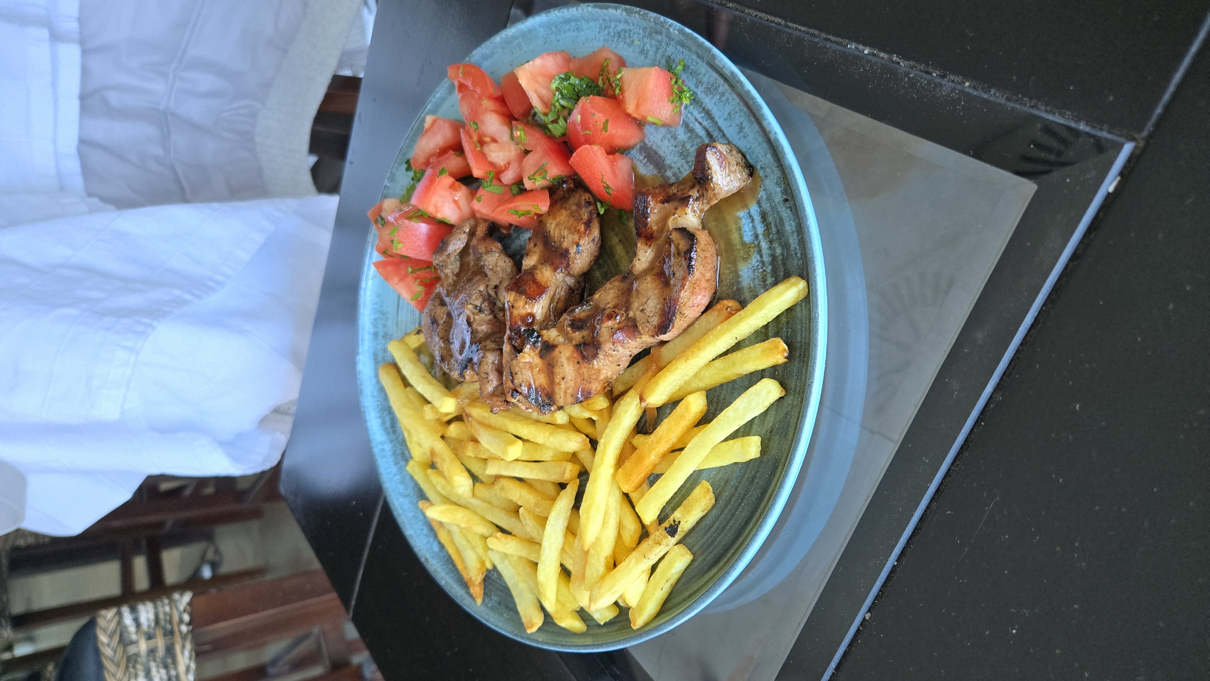 Пилешко филе на скара